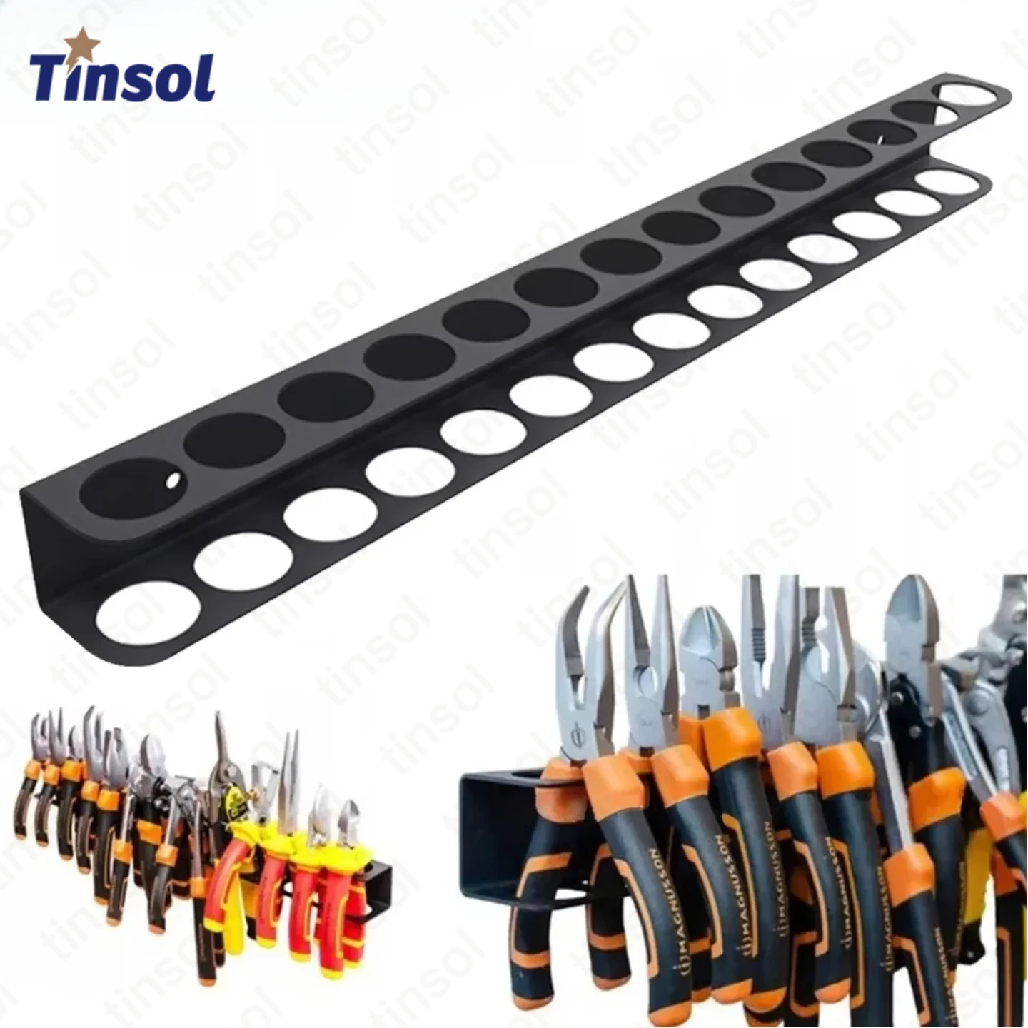 Hand Tools In Workshop - Organizzatore per utensili in acciaio, supporto