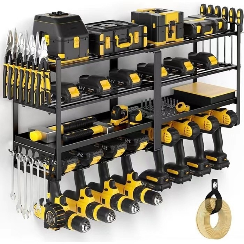 Hand Tools In Workshop - Organizzatore per Utensili Elettrici a Parete,