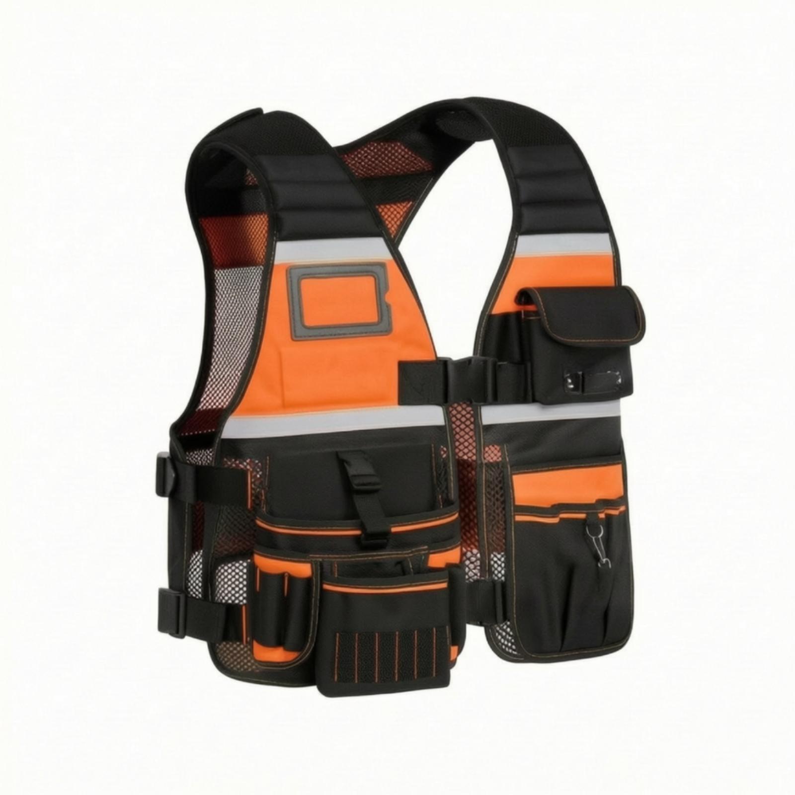 Hand Tools In Workshop - Gilet multiuso con strumenti, resistente e